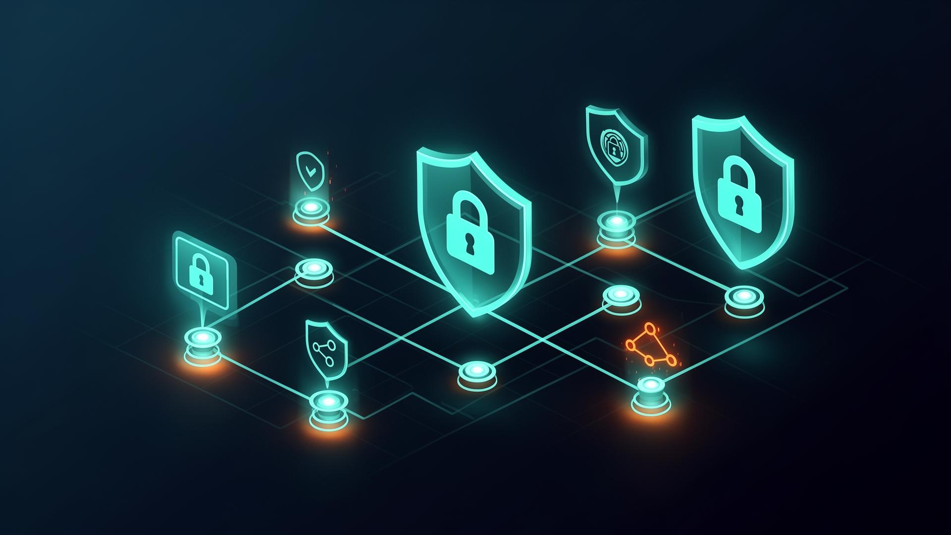 Zero Trust Network Access security architecture visualization